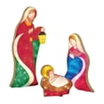 thumbnail image 3 of Estacas de la Sagrada Familia para decoración navideña de jardín, estatuilla de la Natividad Estilo C, 3 of 7