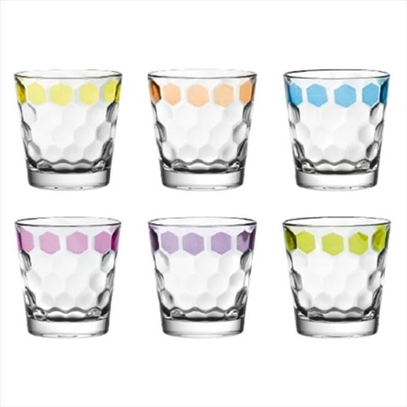 Majestic Gifts E63860-US Antibes High Quality Glass Tumblers