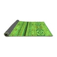 thumbnail image 2 of Ahgly Company Indoor Rectangle Abstract Green Modern Area Rugs, 6' x 9', 2 of 4