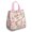 Pugs and Pioneer, variant on Pugs and Pioneer Flower Insulated Lunch Bag for Women & Adults,Large Portable Soft Cooler Lunch Bag,Thermal Food Storage Tote with Pearl Cotton,8.66L,8.75x5.75x9.5 Inch