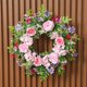 thumbnail image 3 of Hogar y jardín, flores artificiales, puerta de entrada, flores fragantes, hojas y plantas de dinero, guirnaldas de flores para exteriores, decoración de porche, hojas plegables, 3 of 5