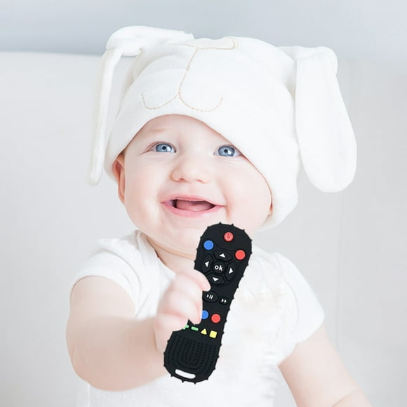 Juguetes para la piscina, juguetes para bebés, juguetes para niños pequeños, mordedores de sílice, mordedores con control remoto, mordedores de sílice con textura suave, juguetes masticables, juguetes