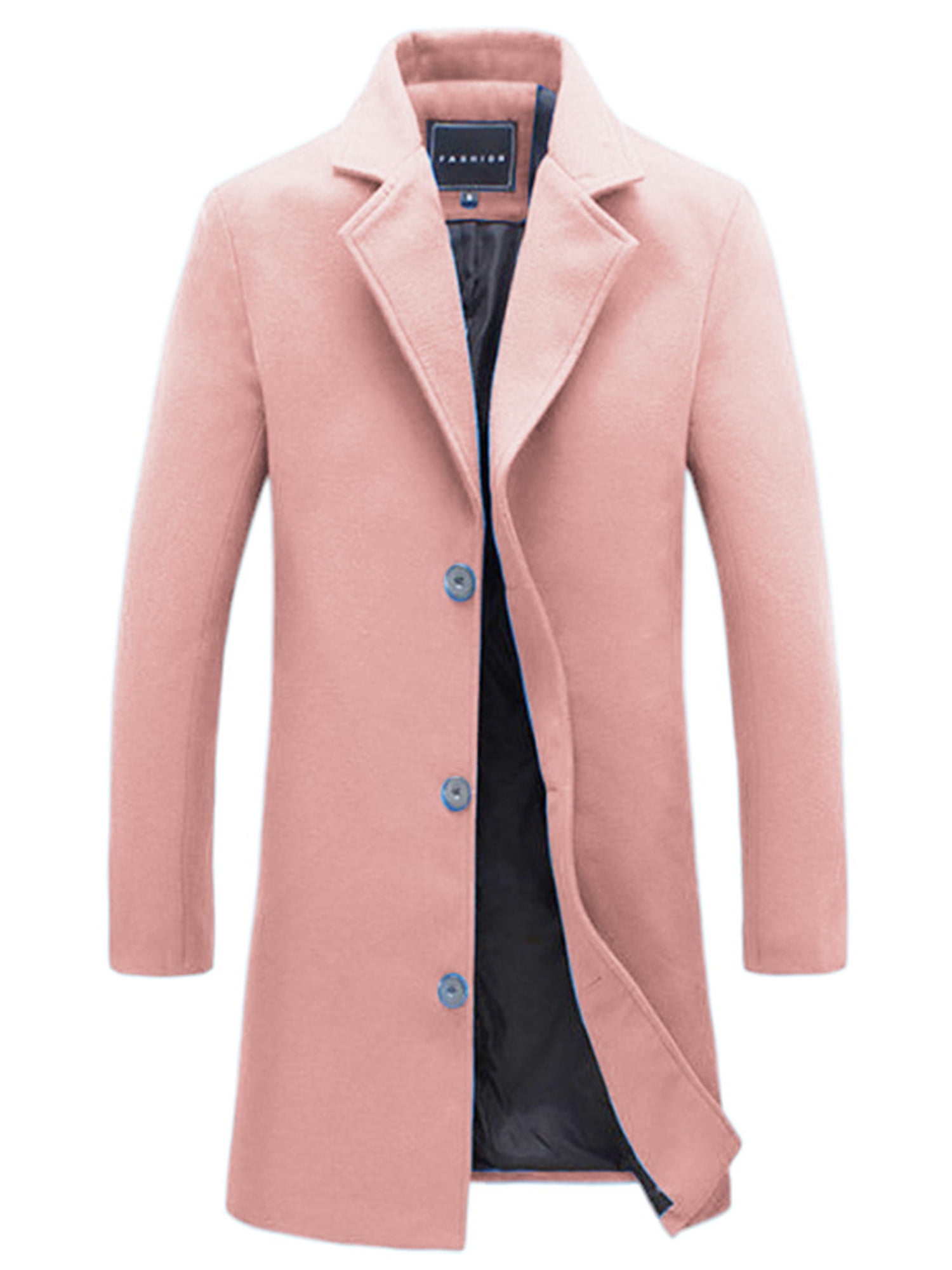 pink men coat