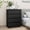 4 Drawer-Black, variant on Spaco 3 Drawers Dresser, 24" Tall Modern Chest of Drawers, Wood Drawer Organizer for Bedroom, Living Room, Hallway, Entryway, Black