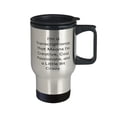 thumbnail image 2 of I'm a Transcriptionist. That Means I'm Creative. Travel Mug, Transcriptionist Travel Mug With Lid, Reusable For Transcriptionist, 2 of 2