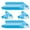 Blue, variant on 100 Pieces Wristband for Events ID Name Band Self Adhesive Waterproof Material for Concerts Hospitals Parties