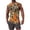 D421/Orange, variant on Afdoent Tank Tops Men Casual Sleeveless Print Top For Everyday Activities And Streetwear Summer Style Fitness Clothing Summer Outings