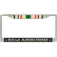 thumbnail image 1 of 82nd Airborne Division Gulf War Veteran Service Ribbon License Plate Frame, 1 of 1