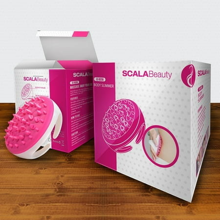 Cellulite Massager and Remover Brush Reduces Hips Thighs Melt Away Fat Roller Use With Creams and Oils Anti Cellulite