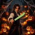 thumbnail image 3 of Machete Prop Heavy Duty Full Size Realistic Halloween Knife Accessory for Theme Party Role Playing Outdoor Adventure Decoration Use, 3 of 5