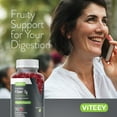 thumbnail image 3 of VITEEY Fiber Gummies 7g, Prebiotic Fiber Supplement, Digestive Health Support, Fruit Flavor, 180 Ct, 3 of 7