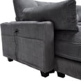 thumbnail image 2 of Sleeper Sofa Couch Bed, Oversized Chaise Lounge Chair Cozy Cloud Couch (Gray), 2 of 11