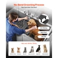 thumbnail image 4 of VEVOR 61 Inch Dog Grooming Bath Tub Stainless Steel w Ramp Water Filter, 4 of 9