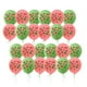 thumbnail image 4 of Globos con patrón de sandía de 40 piezas Globos de látex duraderos Globos impresos con frutas Suministros de fiesta con temática de sandía de verano (verde rojo para cada 20 piezas), 4 of 5