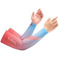 thumbnail image 2 of Mdesiwst 1 Pair Cooling Arm Sleeves Super Soft Breathable Moisture-Wicking Sun Protection Outdoor Sports Arm Sleeves for Men Women, 2 of 7