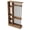 Brown, variant on Fnova 71" Wall Room Divider with Shelves & Coat Hooks, Farmhouse Wall Partition for Home & Office Decorative, Brown