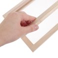 thumbnail image 3 of 1 Set Wooden Paper Making Frame Paper Making Mold with Hammer Base Plate, 3 of 9