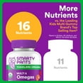 thumbnail image 6 of SmartyPants Toddler Organic Multi & Vegetarian Omega 3 Gummy Vitamins with D3, C & B12 - 60ct, 6 of 13