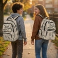 thumbnail image 3 of Jeiento Camo Deer Bow Kids School Backpack for Boys 17 Inch Cute Hunting School Bag Khaki Lightweight Elementary Backpack with Padded Laptop Sleeve & Multi-Pockets for Elementary Ages 9-12, 3 of 8