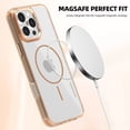 thumbnail image 3 of TECH CIRCLE For iPhone 16e Clear Phone Case 6.1" 2025 Model with Magnetic Ring, Compatible with MagSafe Accessories, Hard Transparent Back, Slim Lightweiht Protective Cover For Women Men, Gray, 3 of 8
