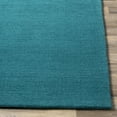thumbnail image 3 of Hauteloom Minford Wool Living Room, Bedroom Area Rug - Contemporary - High Pile - Teal - 9' x 13', 3 of 13
