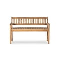 thumbnail image 4 of Linon Crosscreek Mid-Back Acacia Outdoor Bench, Acorn, 4 of 8