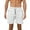 White, variant on lmcalzta Athletic Gym Shorts for Men Workout Quick Dry Drawstring with Pockets Basketball Shorts Casual Activewear