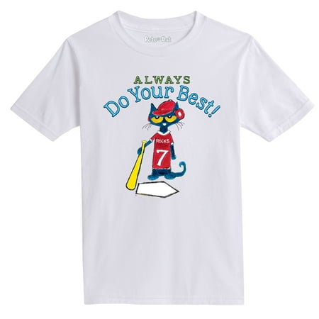 Pete The Cat Always Do Your Best - Youth Short Sleeve