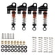 thumbnail image 1 of 4 amortiguadores metálicos para modelos RC Crawler para Axial SCX24 90081. Negro, 1 of 7