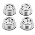 thumbnail image 1 of RC Auto Hub Resistente al kit de herramientas RC resistente al desgaste útil Práctico Pequeño RC Hubs de coche Set para para vehículos RC Chiildren Adultos de plata 4 piezas Vogacara FN001760-02, 1 of 7