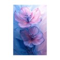 thumbnail image 5 of Mudket Framed,Canvas Wall Art,Ready to Hang,Abstract Floral Canvas Print,Modern Botanical Wall Decor,Colorful Flower Wall Art, for Bedroom Living Room Bathroom Office Decor - 12"L x 8"W, 5 of 10