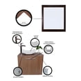thumbnail image 4 of Gabinete Para Baño Derecho Con Espejo Decorativo VERNIER, 4 of 5