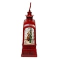 thumbnail image 4 of Kurt Adler 6.5-Inch Battery Operated USB LED Lighted Santa on Sleigh Lantern with Spinning Glitter Water, 4 of 6