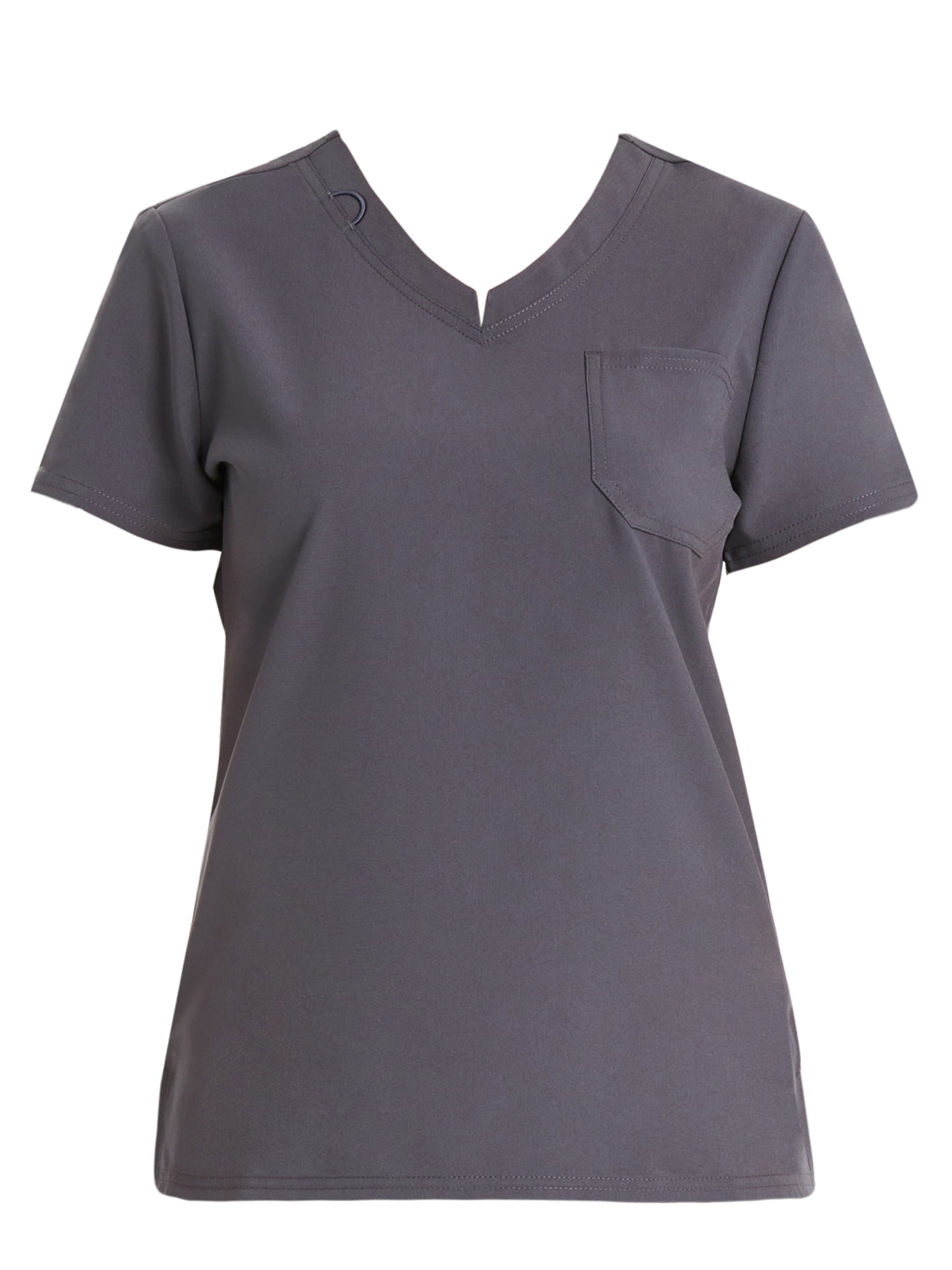 Scrubstar Women's Core Essentials Stretch V-Neck Scrub Top, Sizes XS-3XL