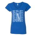 thumbnail image 2 of Wild Bobby Ford Shelby All-Over Cobra Women Standard V-Neck Tee, 2 of 6