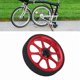 thumbnail image 1 of Aluminum alloy folding bike, lightweight wheels 82mm, widened bearing, lightweight wheels for Brompton 3sixty folding bike, red, 1 of 5