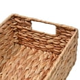 thumbnail image 5 of happimess BSK2008A-SET4 Lane 12" Classic Farmhouse Handwoven Hyacinth Pantry Baskets with Chalkboard Labels and Handles, Natural (Set of 4), 5 of 7