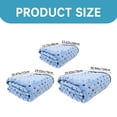 thumbnail image 3 of Barhoo Coral Fleece Flannel Pet Blanket Double-Sided Soft Dot Pattern Throw for Dogs Cats Puppy Kitten for Pet Beds Kennels Crate Car Seat Couch Sofa Travel Machine Washable Warm Cozy Blanket, 3 of 9