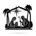 thumbnail image 3 of RealSteel: Nativity Scene Wall Décor - Inspirational Metal Christmas Art for Indoor/Outdoor Display (B-15x18), 3 of 4