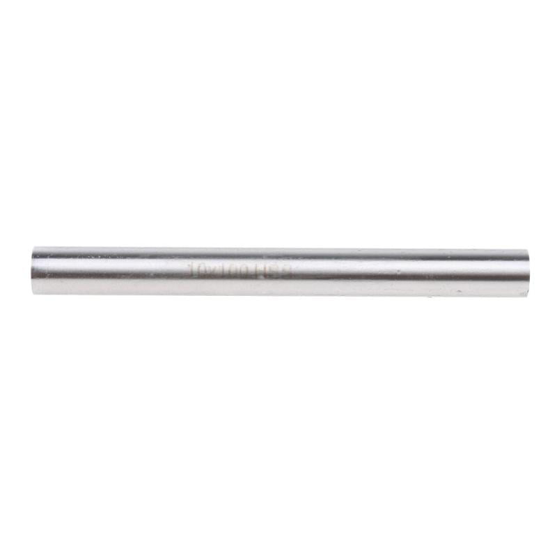 MagiDeal 10X 10mm Dia 100mm Length HSS Round Shaft Rod Bar Lathe Tools Gray