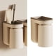 thumbnail image 4 of Soporte de pared para cepillos de dientes ZHCH con función de drenaje autoadhesivo color beige, 4 of 5