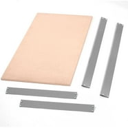 Global Industrial Adjustable Floor Sheet Rack, Steel Frame with Lacquer ...