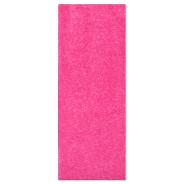 Hallmark Tissue Paper (Solid Hot Pink) 8 Sheets