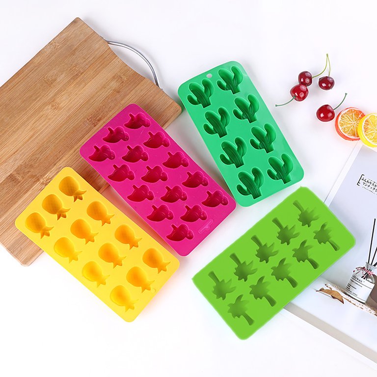 Silicone Ice Cube Tray Rectangle Ice Ball Maker Mold for Freezer