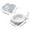 Grey3, variant on Foldable Cat Bed and Winter Warm Soft Cushion - Portable Travel Cozy Sleeping Mat for Indoor Outdoor Use