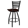 thumbnail image 2 of Holland Catalina XL 25" Counter Stool - Black/Cherry Maple Seat, 2 of 2