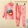 thumbnail image 2 of Caqnni Kids Toddler Baby Girl Fall Winter Clothes Waffle Knit Long Sleeve Pullover Sweatshirt Top and Pants 2PCS Outfits Set Fall Winter Set for 12 18 24 M 1t 2t 3t 4t 5t 6t,Light Pink,6-12 Months, 2 of 4