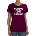thumbnail image 2 of Wild Bobby My Grandma's Fight Is My Fight | Breast Cancer Pink Ribbon Fight Family Support Breast Cancer Awareness Women Graphic Tee, 2 of 6