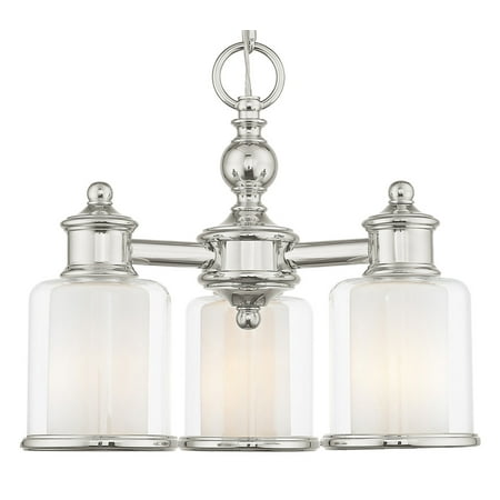 Livex Lighting Middlebush 3 Light Convertible Mini Chandelier/Ceiling Mount