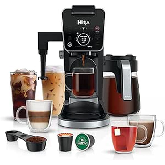 Refurbished - Ninja DualBrew Pro Specialty Coffee System, Single-Serve, Pod, and 12-Cup Drip